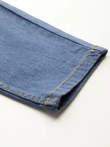 Chemistry Women High-Rise Mom Fit Stretchable Cropped Jeans