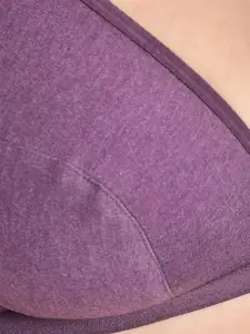 Aimly Pack Of 6 Half Coverage Non Padded All Day Comfort Cotton T-shirt Bra