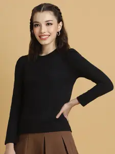 FOREVER 21 Round Neck Pullover Sweatshirt