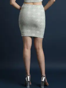 FOREVER 21 Printed Pencil And Bodycon Skirts