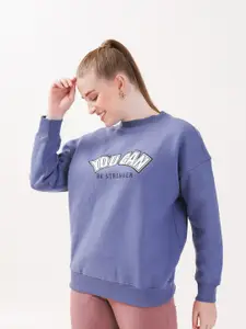 MKH Typographic Printed Dry Fit Pullover Sweatshirt