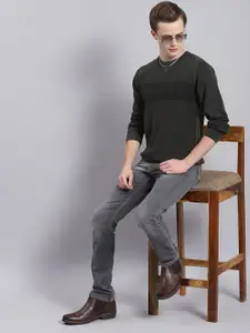 Monte Carlo Printed Cotton Pullover Sweaters