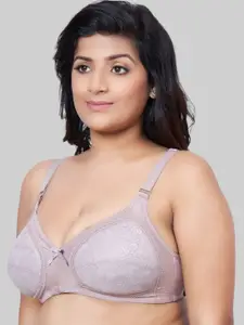 PLUMBURY Plus Size Full Coverage Non Padded Minimizer Everyday Bra