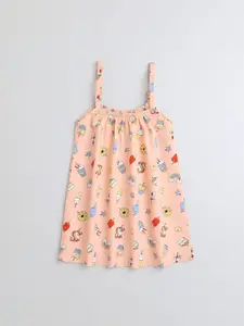BAESD Girls Printed Pure Cotton Night Suit