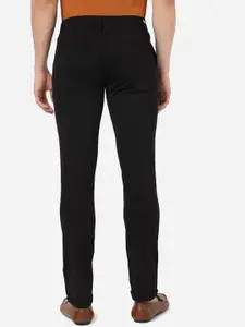 JADE BLUE Men Regular Fit Pure Cotton Trousers