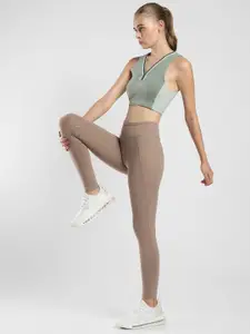 Reebok T-Strap Underwired Non Padded Cl Ae Cotton Bralette Workout Bra