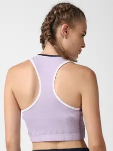 Reebok T-Strap Underwired Non Padded Rie Bralette Workout Bra