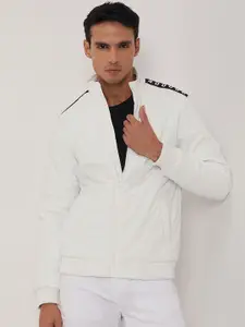 Mufti Mock Collar Quilted Jacket