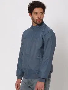 Mufti Stand Collar Lightweight Bomber Jacket