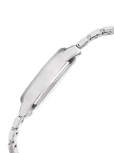 CASIO Women Stainless Steel Bracelet Style Straps Water Resistance Analogue Watch A2155