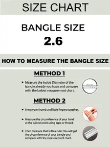 OOMPH Set of 2 Meenakari Bangles