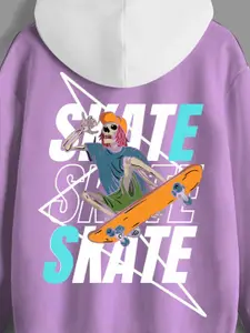 BAESD Boys Graphic Printed Hooded Fleece Sweatshirt