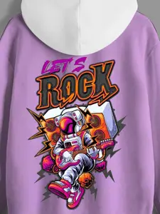 BAESD Boys Graphic Printed Hooded Fleece Sweatshirt