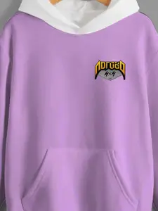 BAESD Boys Graphic Printed Dagcros Relaxed Fit Hood Fleece Pullover Sweatshirt