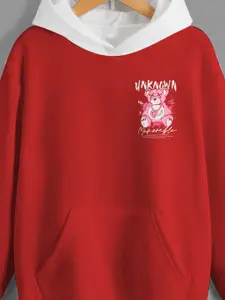 BAESD Boys Graphic Printed Hooded Fleece Sweatshirt