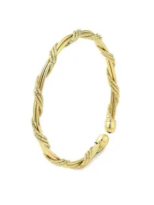 Peora Women Gold Plated Kada Bracelet