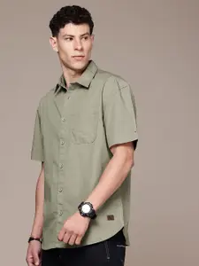 The Roadster Life Co. Relaxed Fit Opaque Pure Cotton Casual Shirt