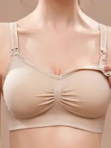 PLUMBURY Full Coverage Removable Padding All Day Comfort Maternity Bra