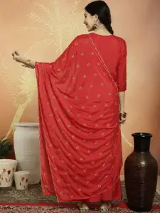 Stylee LIFESTYLE Floral Embroidered Pure Silk Unstitched Dress Material