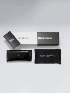 Royal Enfield Men Aviator Sunglasses with UV Protected Lens RE-20015-C03