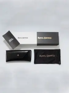 Royal Enfield Men Aviator Sunglasses with UV Protected Lens