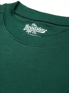 The Roadster Lifestyle Co. Relaxed Fit Long Sleeves Pure Cotton Pullover