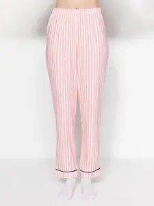 Trendyol Striped Night Suit