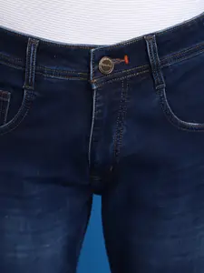 V-Mart Men Slim Fit Mid-Rise Cotton Jeans