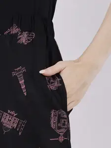 Soie Women Printed Lounge Pants