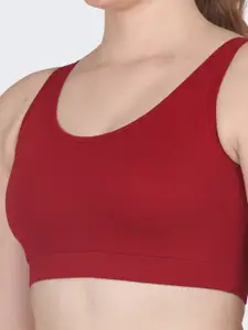 POOJA RAGENEE Full Coverage Cotton Sports Bras With All Day Comfort