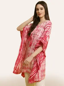 BAESD Tie & Dyed Kaftan Longline Top