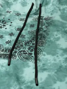 Maniac Tie & Dyed Hooded Cotton Slim Fit T-Shirt