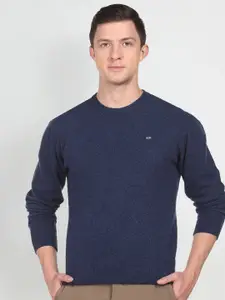 Arrow Sport Round Neck Long Sleeves Pullover Sweater