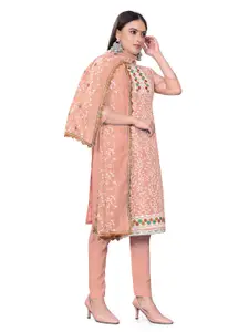 MANVAA Embroidered Unstitched Dress Material