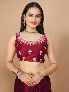 VAIRAGEE Embroidered Border Saree