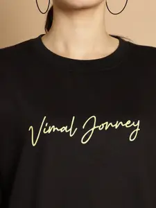 MACK JONNEY Pack Of 2 Typography Printed Pullover Sweatshirts