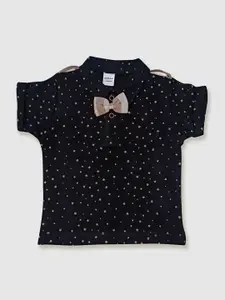 Moms Love Boys Printed Dungaree With T-Shirt