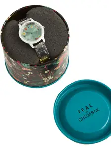TEAL BY CHUMBAK Embellished Dial Bracelet Style Analogue Watch 8907605125027