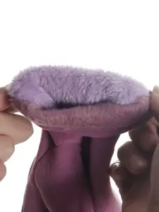 Alexvyan Women Patterned Touch Screen Wind & Snow Proof Fleece Warm Hand Gloves