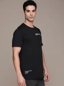 Calvin Klein Jeans Brand Logo Printed Pure Cotton T-shirt
