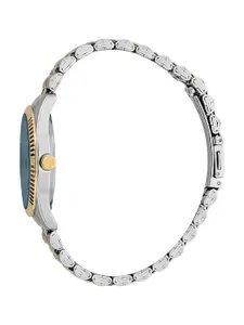 ESPRIT Women Textured Dial & Stainless Steel Straps Reset Time Analogue Watch ES1L379M1065