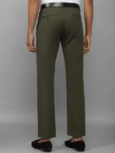 Allen Solly Men Custom Fit Mid-Rise Trousers