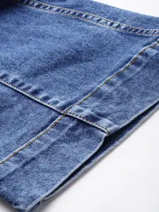 Harvard Women Mid Rise Bootcut Heavy Fade Stretchable Jeans