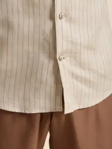 Andamen Vertical Striped Premium Regular Fit Cotton Casual Shirt