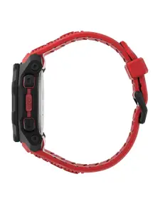 Timex Men Printed Dial & Textured Straps Digital Watch TW2V88200X6