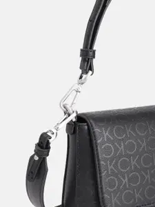 Calvin Klein Brand Logo Printed Satchel