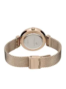 Olivia Burton Women Stainless Steel Bracelet Style Straps Analogue Watch 24000097