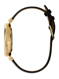 Olivia Burton Women Textured Leather Straps Analogue Watch 24000099