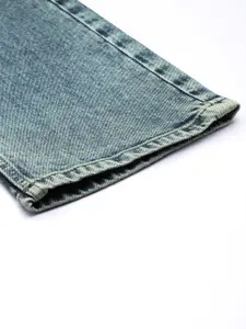 Nautica Men Bootcut Light Fade Stretchable Jeans