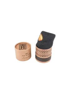 The Tie Hub Men Hot Dogs Patterned Calf-Length Socks